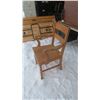 Image 2 : Antique Wood School Chair