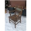 Image 1 : Antique Wood School Chair