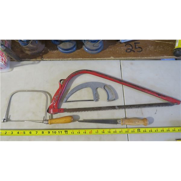 4 Hand Saws