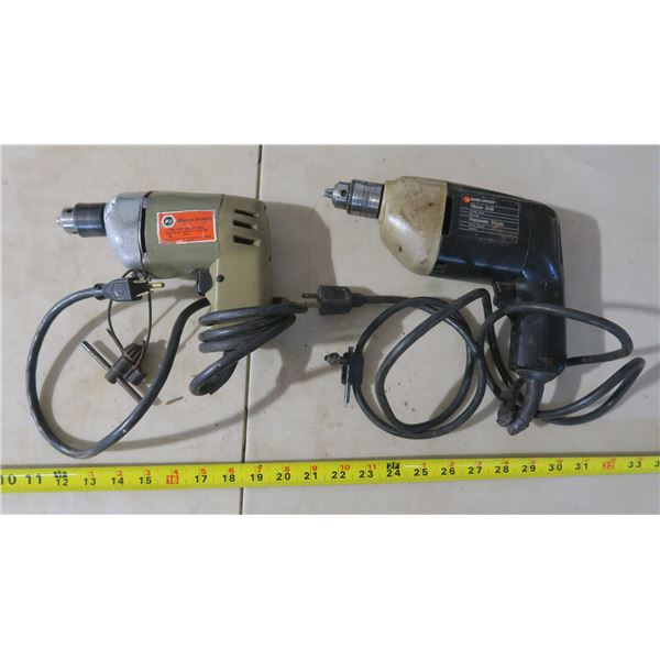 2 Black & Decker Drills