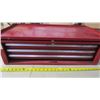 Image 2 : 3 Drawer Tool Chest with Assorted Tools 26"W x 12.5"D x 9"H