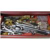 Image 5 : 3 Drawer Tool Chest with Assorted Tools 26"W x 12.5"D x 9"H