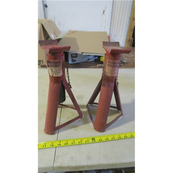 2 3000lb Jack Stands