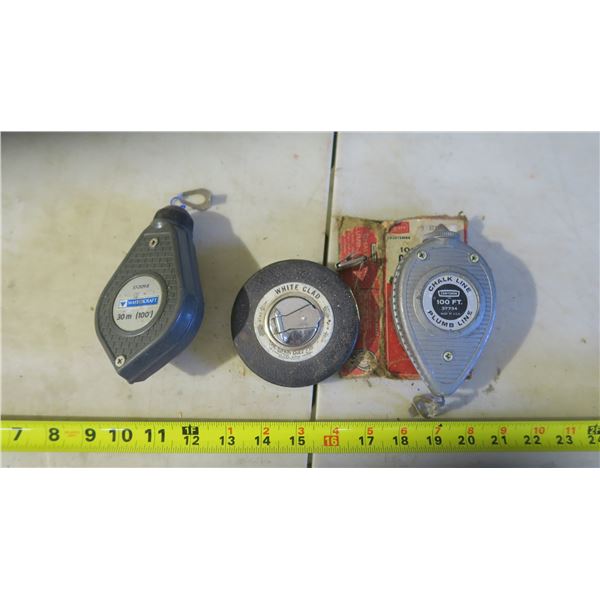 3 Chalk Line Tools