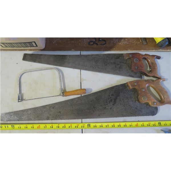 3 Hand Saws