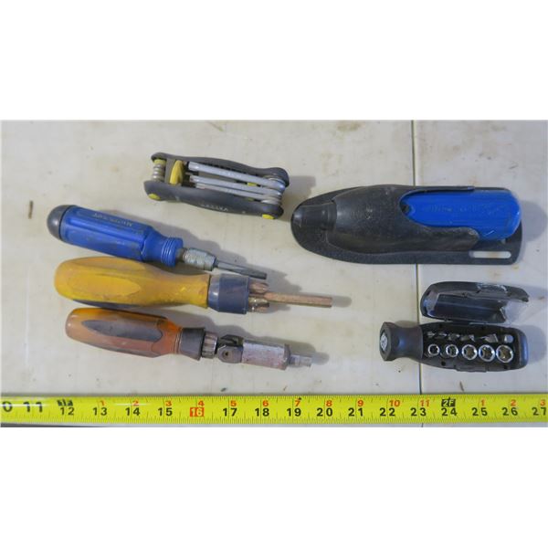 Lot of Screwdrivers and Torx Set