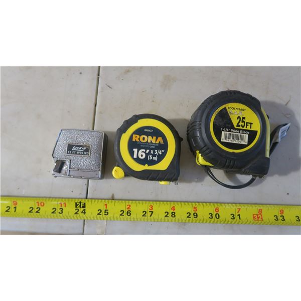 3 Measuring Tapes