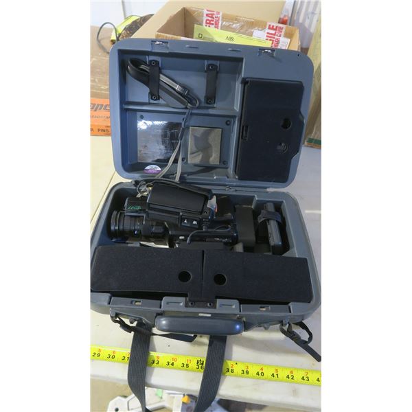 Vintage Victor Video Camera in Case with Accessories