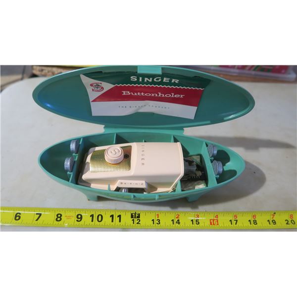 Singer Button Holer in Case