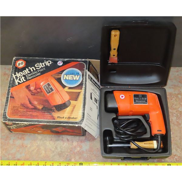 Black & Decker "Heat 'n Strip Electric Paint Remover Kit