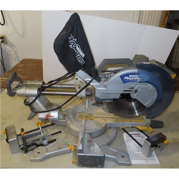 Mastercraft Maximum Dual-Bevel Sliding Compound Mitre Saw 055-6757-4