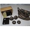 Image 2 : Antique decorative doorknob + Antique electric iron + Antique Sign