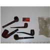 Image 1 : Antique Assorted Pipes + Genuine Medico filters