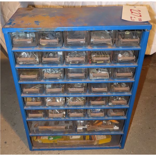 Nuts & bolts/parts storage tower