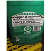 Image 3 : Crate of 3 Copper II green preservative containers (used but not empty)