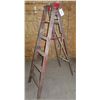 Image 1 : Wooden Folding Ladder (5.6ft high)