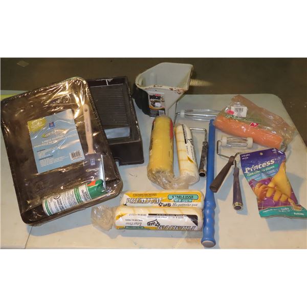 Lot of painting supplies