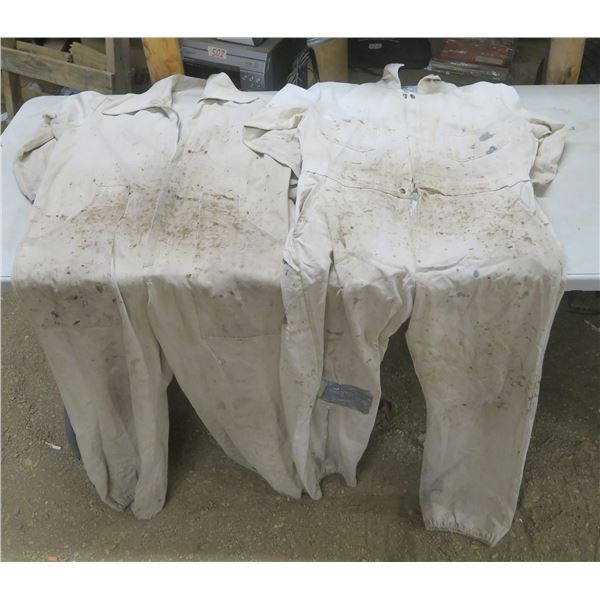 Set of 2 Coveralls - Sizes 38 & Unknown