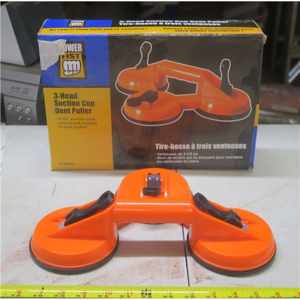 3-Head Suction Cup Dent Puller
