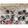Image 2 : 3 FIRE HOSE NOZZLES, 1 FIRE HOSE WRENCH, 5 FIRE HOSE TO GARDEN ADAPTERS