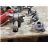 Image 5 : 3 FIRE HOSE NOZZLES, 1 FIRE HOSE WRENCH, 5 FIRE HOSE TO GARDEN ADAPTERS