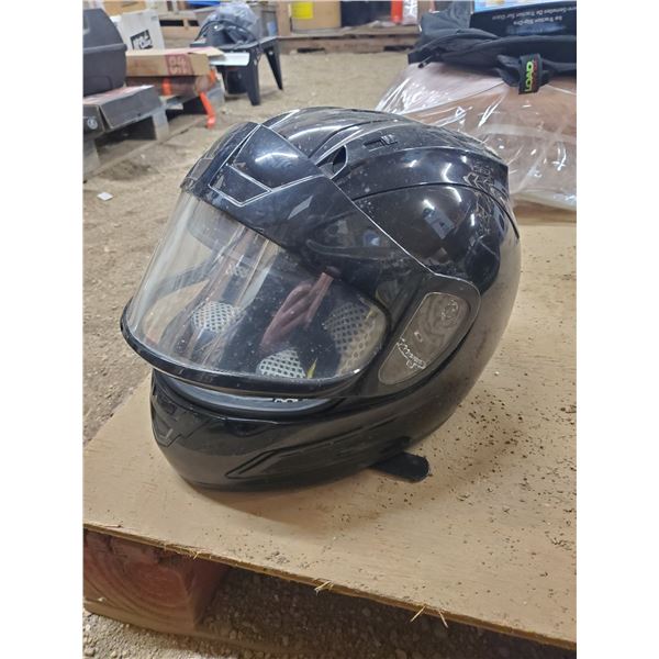 motorcycle or ski-doo helmet
