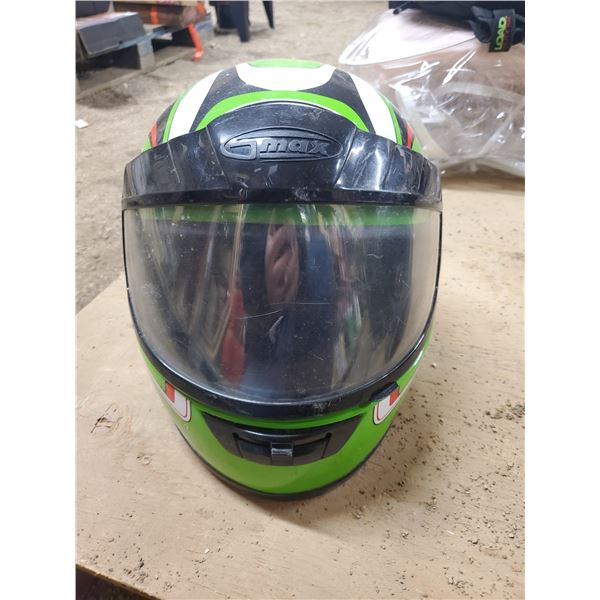motorcycle or ski-doo helmet