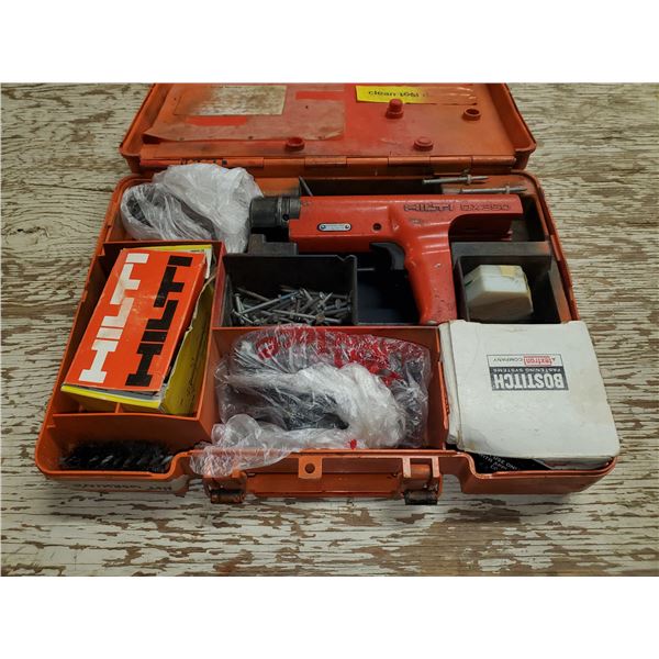 Hilti gun in case (consignor states not working)