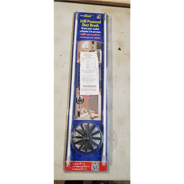 DRILL POWERED DUCT BRUSH