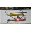 Image 2 : 10Ton Hydraulic Hand Pump w/ Small 10T Ram & 10T Cylinder