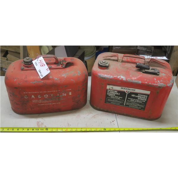 (2) Marine Gas Cans
