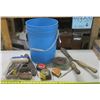 Image 1 : Assortedment of Tools - Drill Bits, Tape Measures, Sockets, Files, Etc.