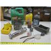 Image 1 : Assortment of Vehicle Maintenance - Oils, Coolant Checkers, Etc.