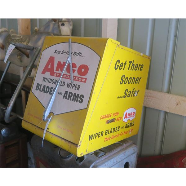 Anco/Anderson Windshield Wiper Display Cabinet
