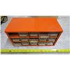 Image 1 : Small Storage Drawers with Misc. Screws, Grommets - Missing 1 Drawer