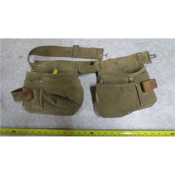 Tool Belt with Misc. Screws, Nails, Pencils, Etc.