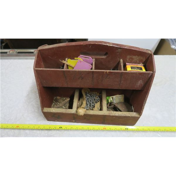 Tool Caddy with Misc. Screws, Nails, Etc.