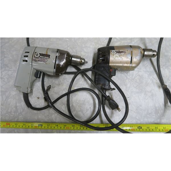 2 Black & Decker Drills