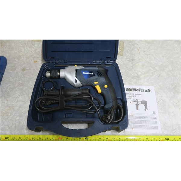 Mastercraft Hammer Drill Set in Case