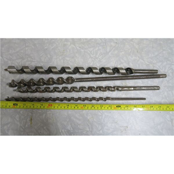 4 Large Drill Bits