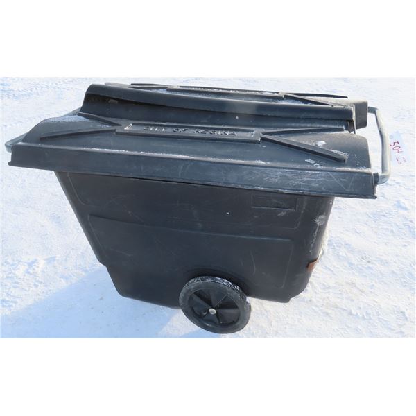 Dumpster bin (50"x 33.5"x 33"inches)