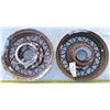Image 2 : 2 Antique wheel rims (17.5" diameter)