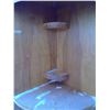 Image 3 : Corner shelf with light ( 28X28X78)
