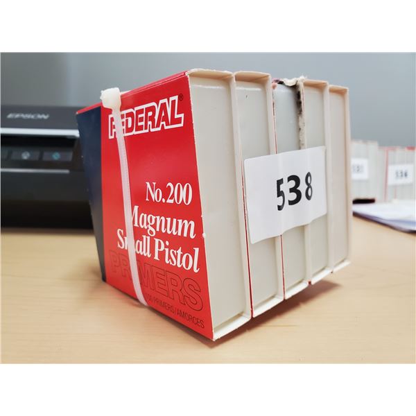 500 no. 200 magnum small pistol primers (PAL required, CANNOT ship)