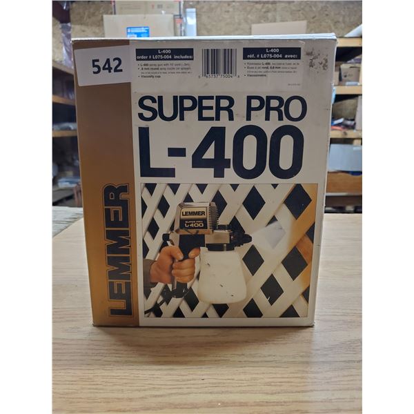 Lemmer L-400 paint sprayer