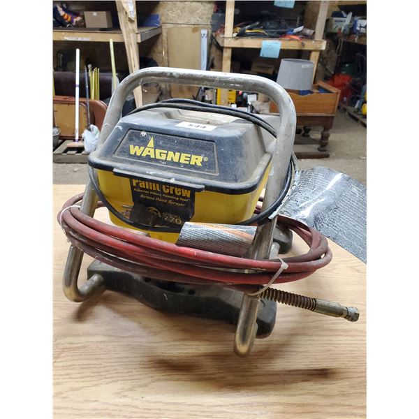 Wagner 770 airless paint sprayer Schmalz Auctions
