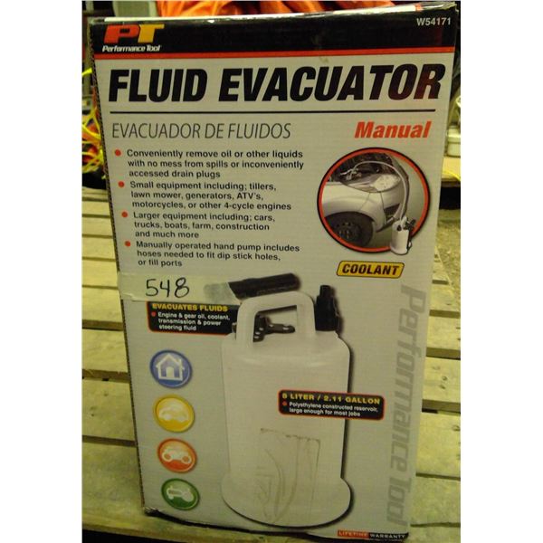 Fluid Evacuator ( brand new) in original box