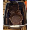 Image 2 : Tote of Parts cleaning baskets