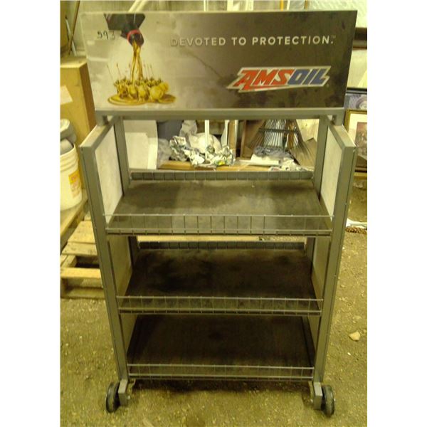 Amsoil display shelf