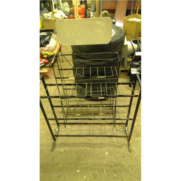 2 Battery Display racks